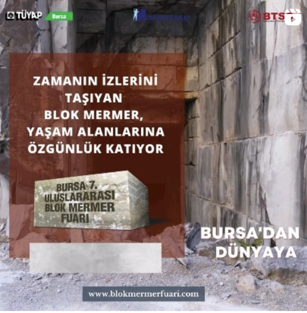 7. Bursa International Block Marble Fair.